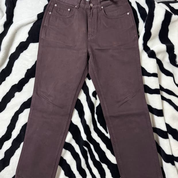 플라스틱 프로덕트 Dyed Denim (red bean) S사이즈