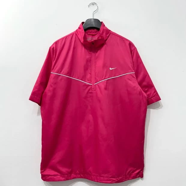 나이키 반팔 아노락 자켓