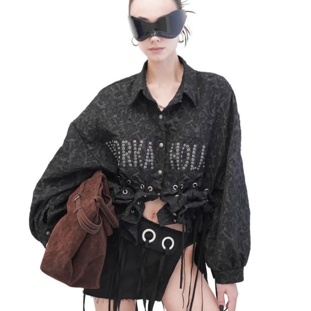Kimyo PETAL TEXTURE SHIRRING OVERFIT 