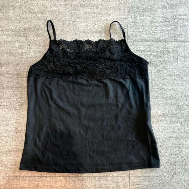 일본빈티지 핀터깔y2k 하구미모리걸 달천깔페어리 레이스 슬리브리스나시탑