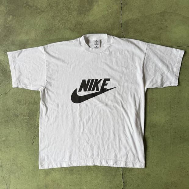 빈티지 나이키 logo t