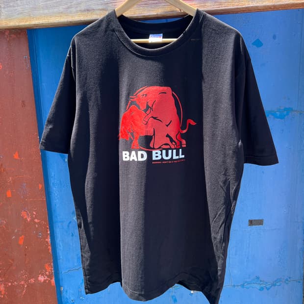 Red Bull Parody Bad Bull T Shirt