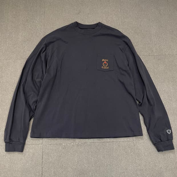 헤리티지플로스 CREST 10s POKET 롱슬리브리스 L
