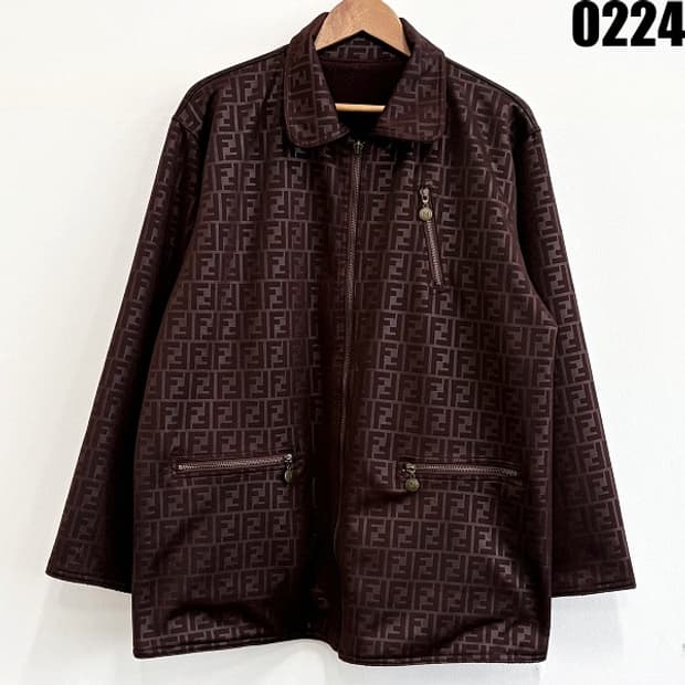 펜디 리버시블 집업 자켓 L 0224