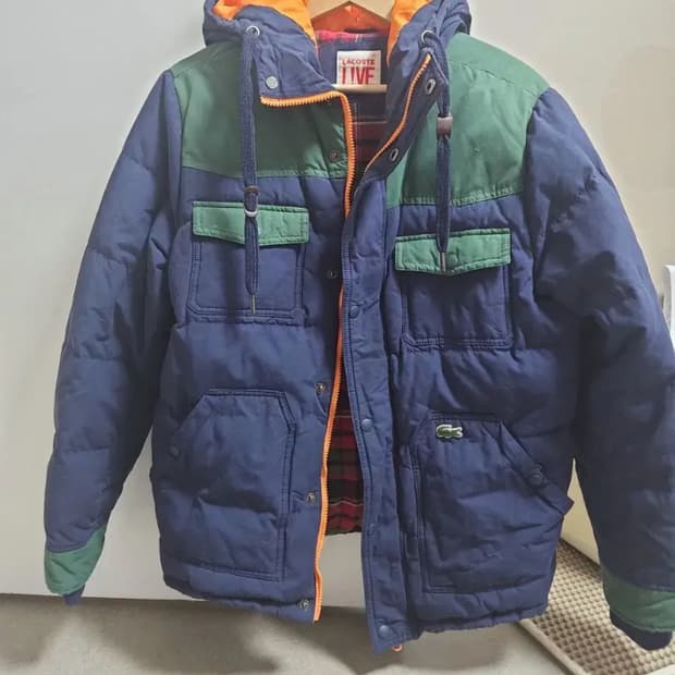 라코스테 다운 패딩