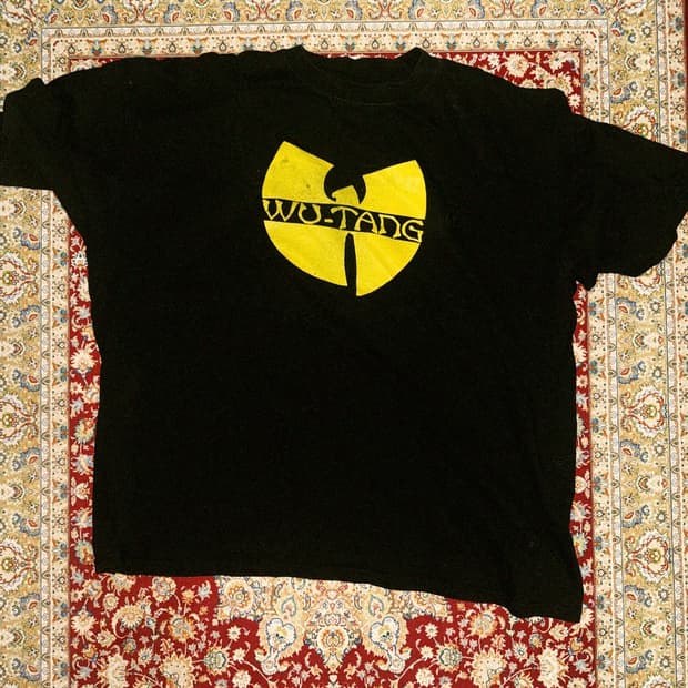 (3xl) vintage wu tang clan rap tee