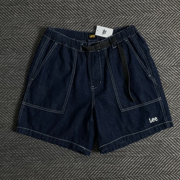 Lee 벨티드 데님 하프 팬츠o 3184