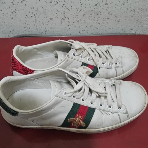 구찌 에이스 꿀벌 스니커즈 235