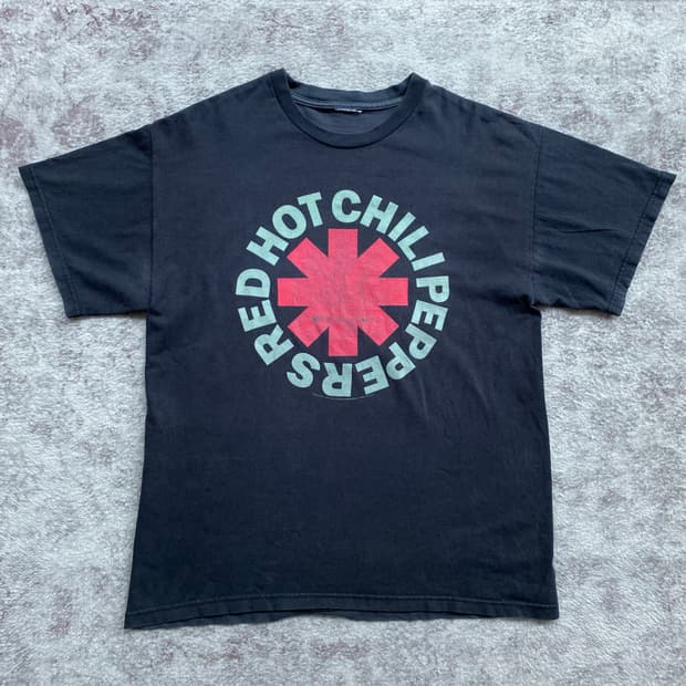 (L) 00s 레드핫칠리페퍼스 RHCP 밴드티 티셔츠