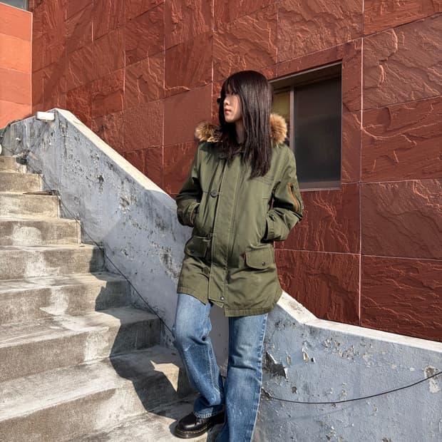 와코마리아 밀리터리 N3B 파카