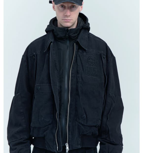 플라스틱 프로덕트 봄버 자켓