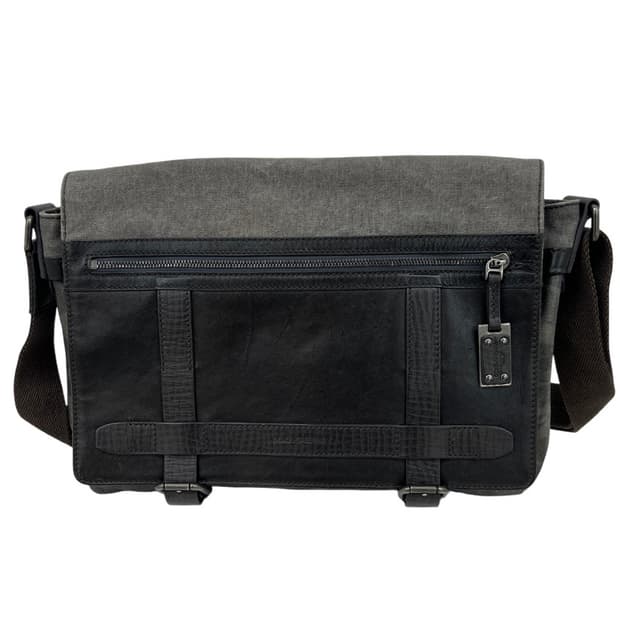 돌체앤가바나 레더 캔버스 크로스백