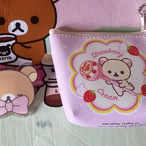 리락쿠마 쿠지 + 코리락쿠마 츄파츕스 동전지갑