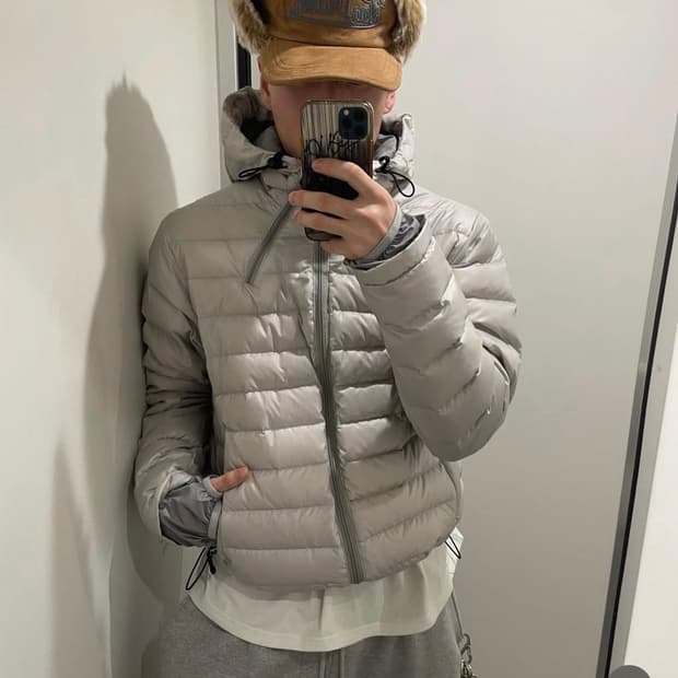 덕다운 경량패딩