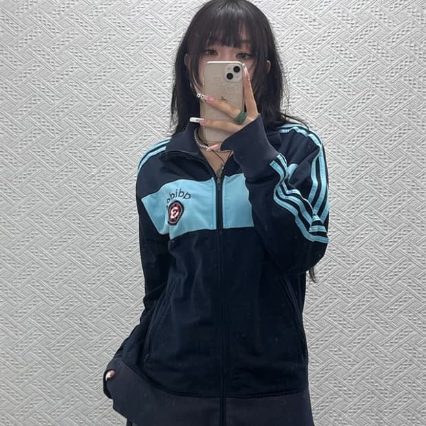 아디다스 올드스쿨 레트로 빈티지 져지 집업 100 C11050