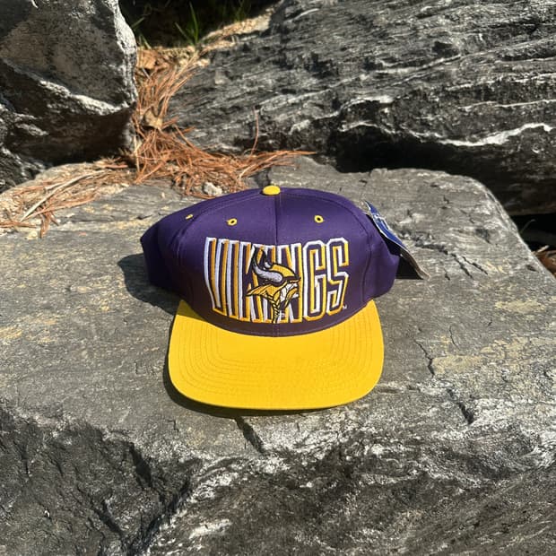 vintage nfl minnesota vikings cap