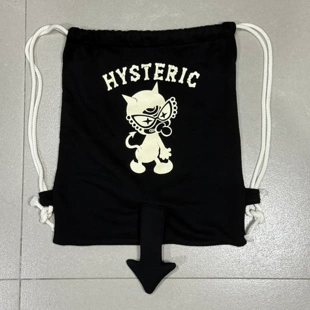 히스테릭 글래머 아카이브 악마 꼬리 중형 백팩 가방
