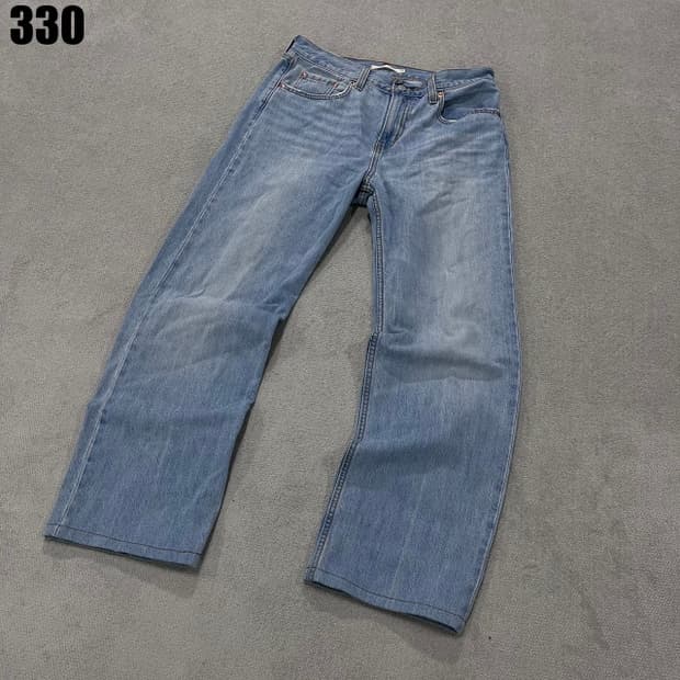 리바이스 블루데님 청바지 