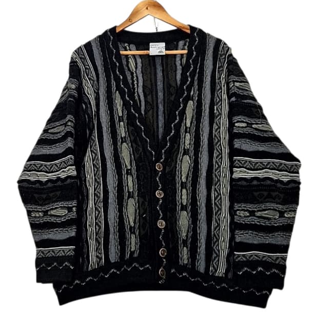 Purely Australian 케이블 패턴 가디건