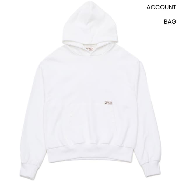 오스하이 Oshigh Wing Hoodie White 날개 후드티