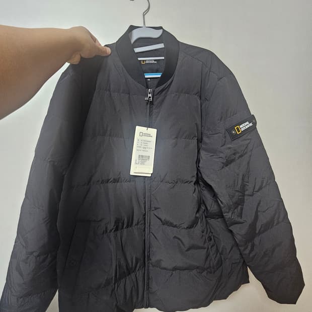 내셔널지오그래픽 경량패딩 새제품