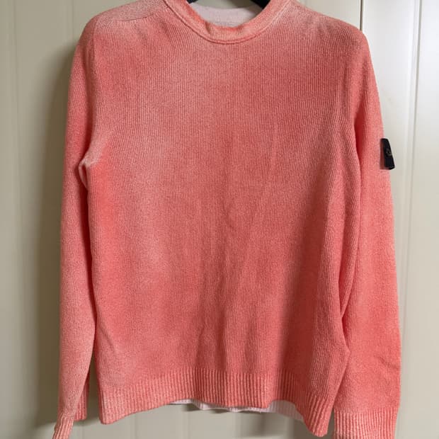 스톤 아일랜드 핸드 스프레이 와펜 니트 L