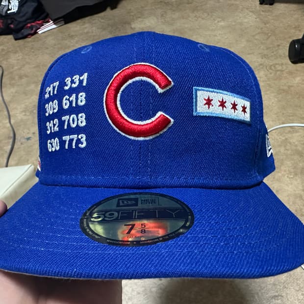 뉴에라 59FIFTY 7 5/8 시카고 컵스 커스텀