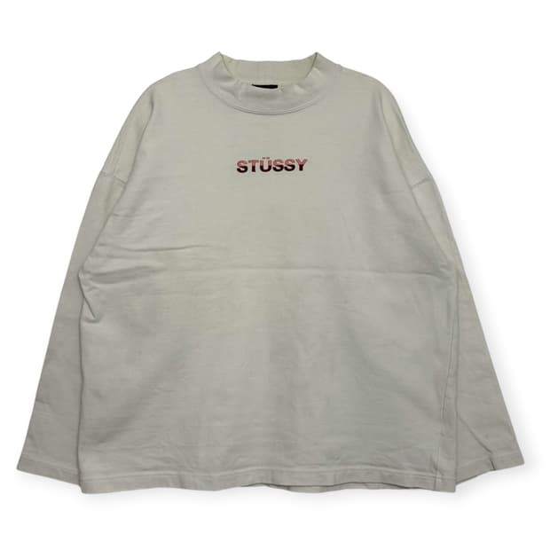 스투시 레터링 스웻 셔츠 맨투맨 티셔츠