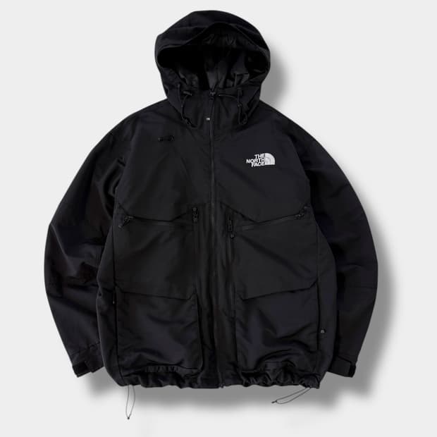 노스페이스 루즈핏 테크니컬 기어 릿지 나일론 후드 자켓