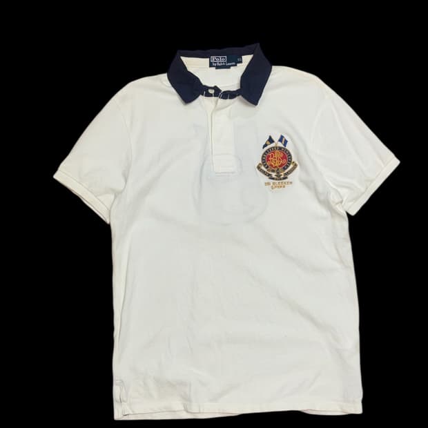 폴로 랄프로렌 엠블럼 빅넘버 자수 패치 반팔