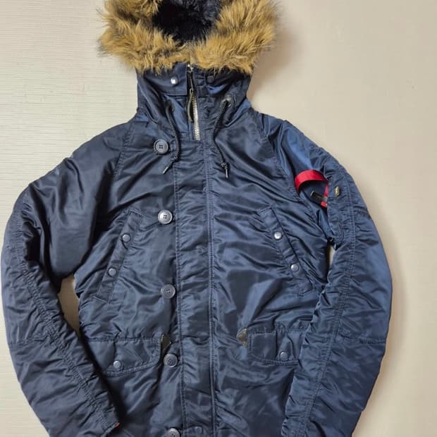 알파인더스트리 N-3B 네이비 xs