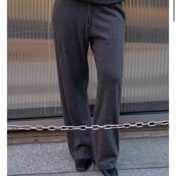 머듈 니트팬츠 그레이 0사이즈