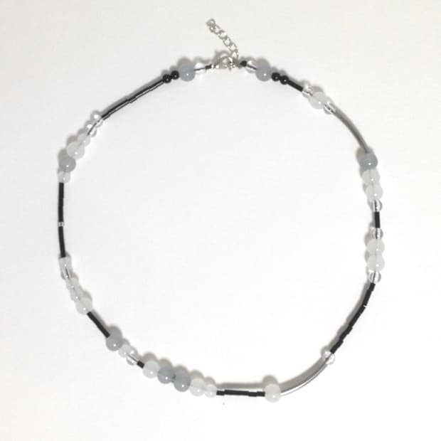 Grey tone necklace