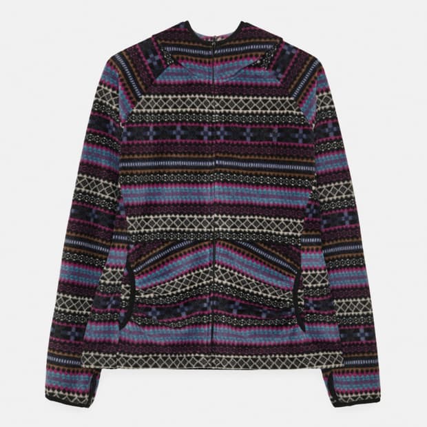 엔조블루스 셔링 포켓 플리스 집업 후디