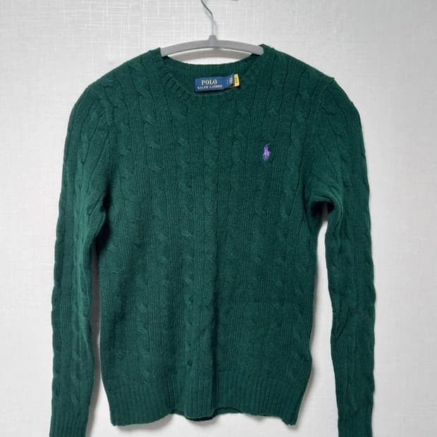 폴로 랄프로렌 케이블 니트 S