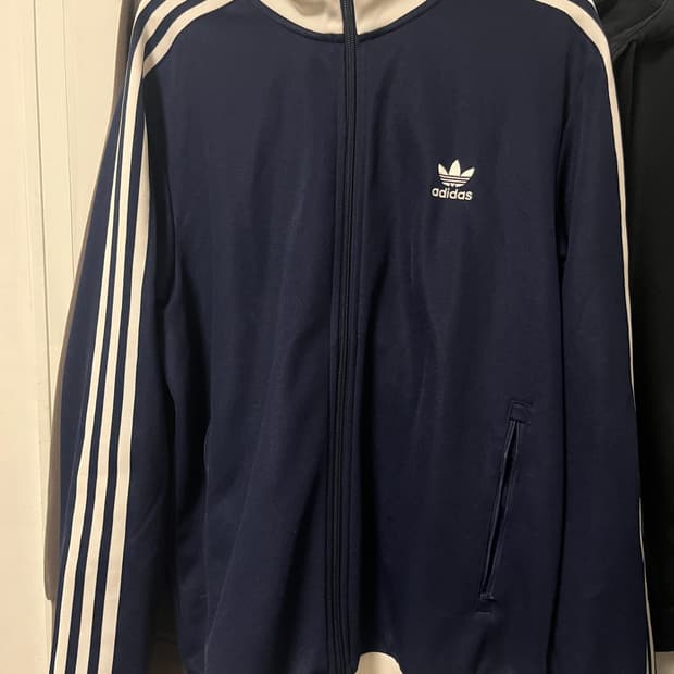 아디다스 베켄바우어 나이트 인디고 트랙탑 져지 XL
