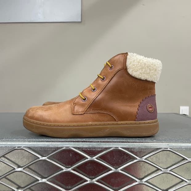 캠퍼 키도 가죽 부츠 37