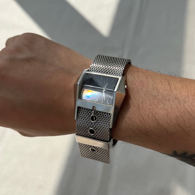 장폴고티에 Sci-Fi 벨트 워치 인더스트리얼 메쉬 시계