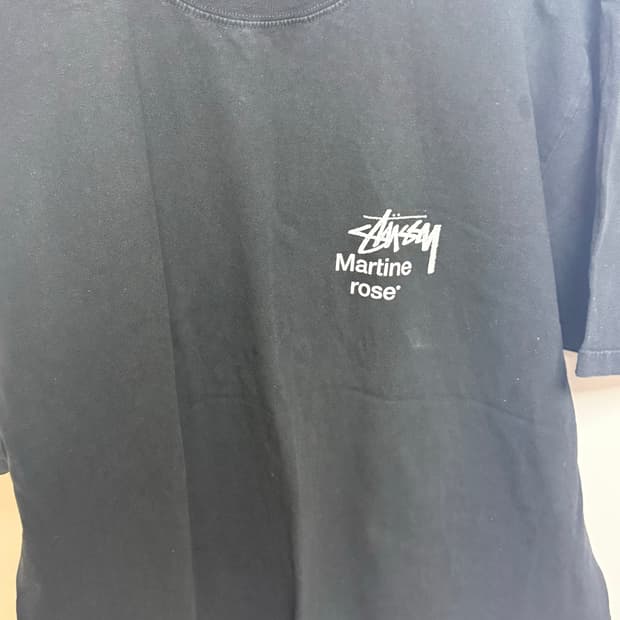 스투시X마틴 로즈 콜라주티셔츠