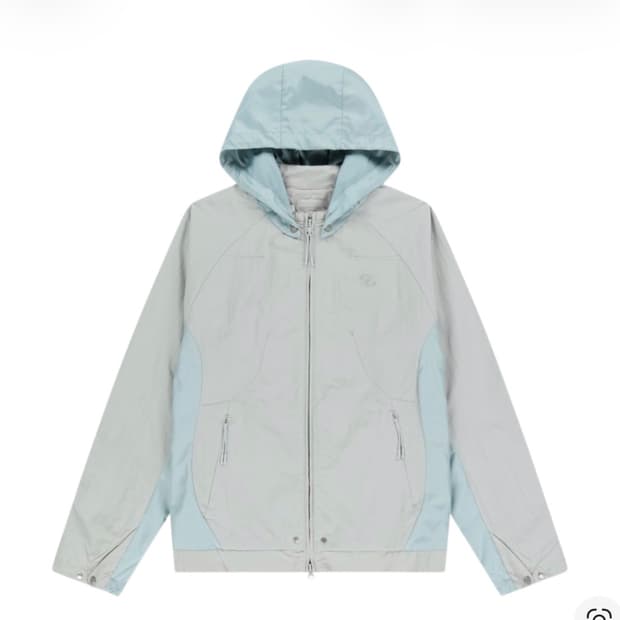 산산기어 콘트레스트 자켓 라이트 그레이 팝니다