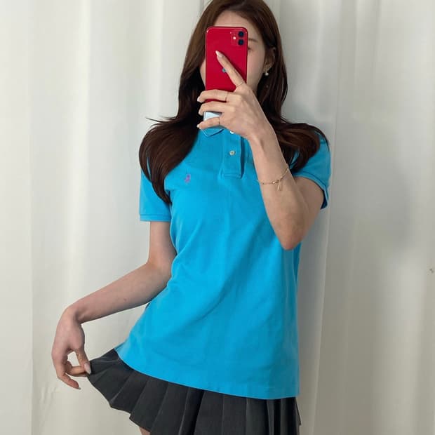 폴로 스카이블루 포니 Pk