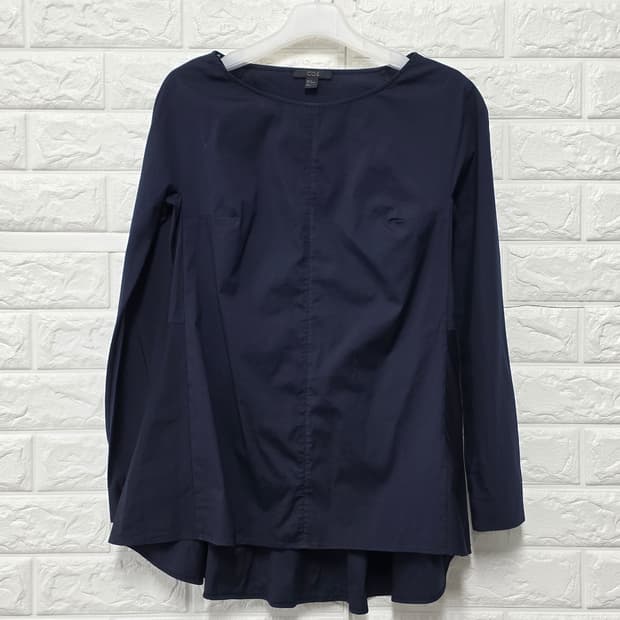 택포) 코스 COS 네이비 셔츠 블라우스 S