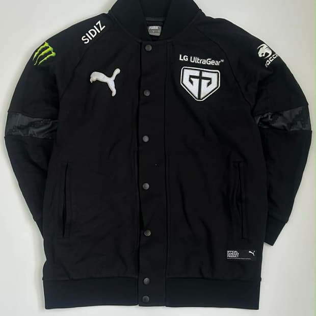 [S] 푸마 젠지 LCK 선수 지급용 바시티 자켓