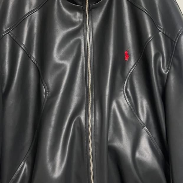 폴로 가죽자켓
