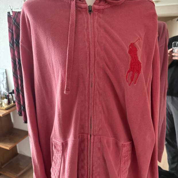 폴로 빅포니 집업 후드티