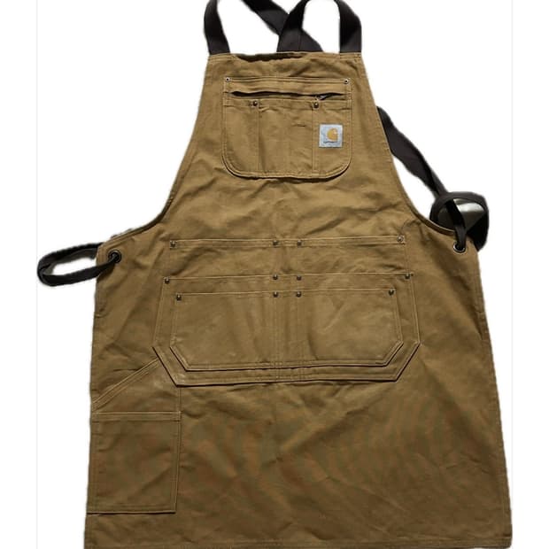 Carhartt denim apron