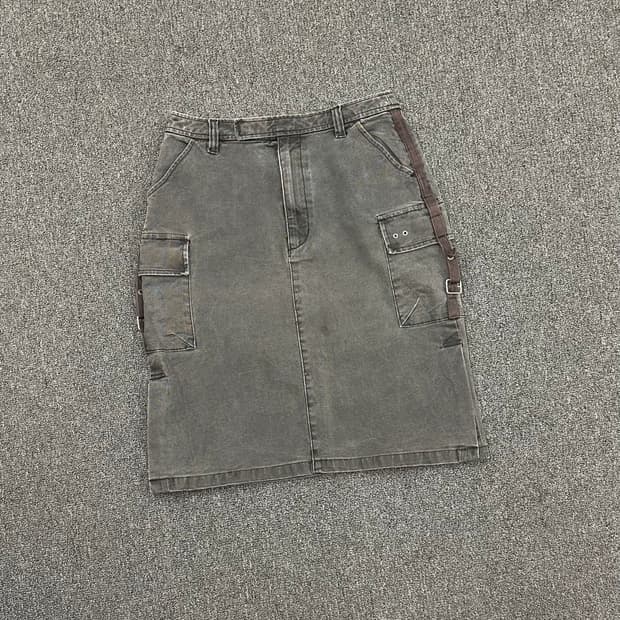 73)Japanese vintage 카고 스커트