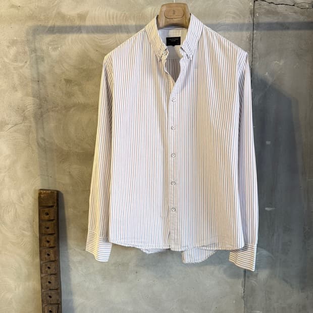 랙앤본 버튼다운 셔츠 100