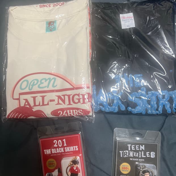 검정치마 키링 티셔츠