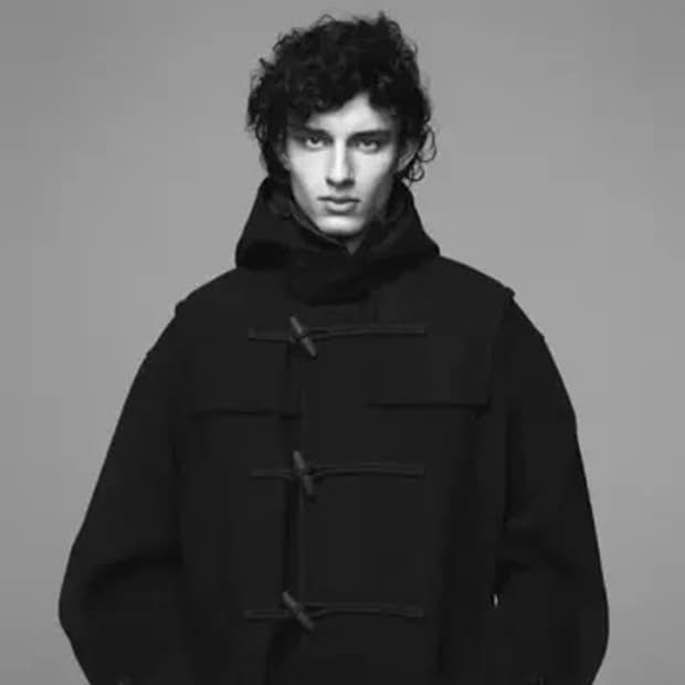 유니클로 질샌더 +J 오버사이즈 더플코트 블랙 XXL사이즈